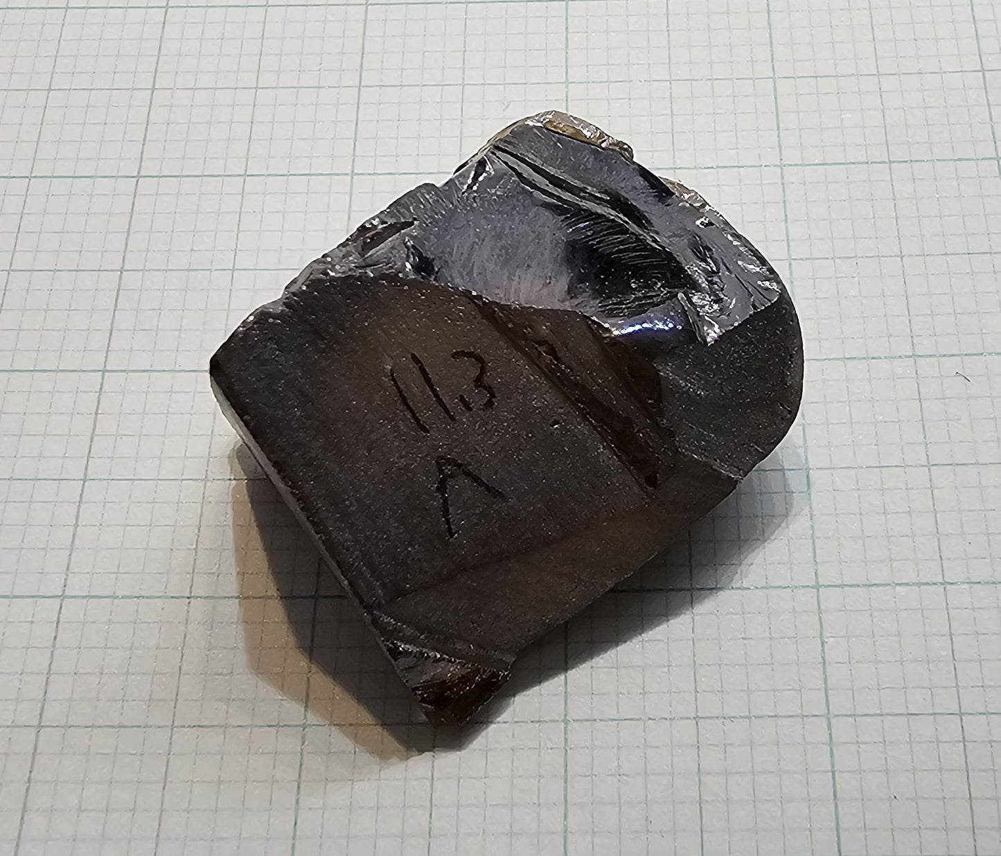 Rutile Facet Rough, Lab Created Rutile Uncut