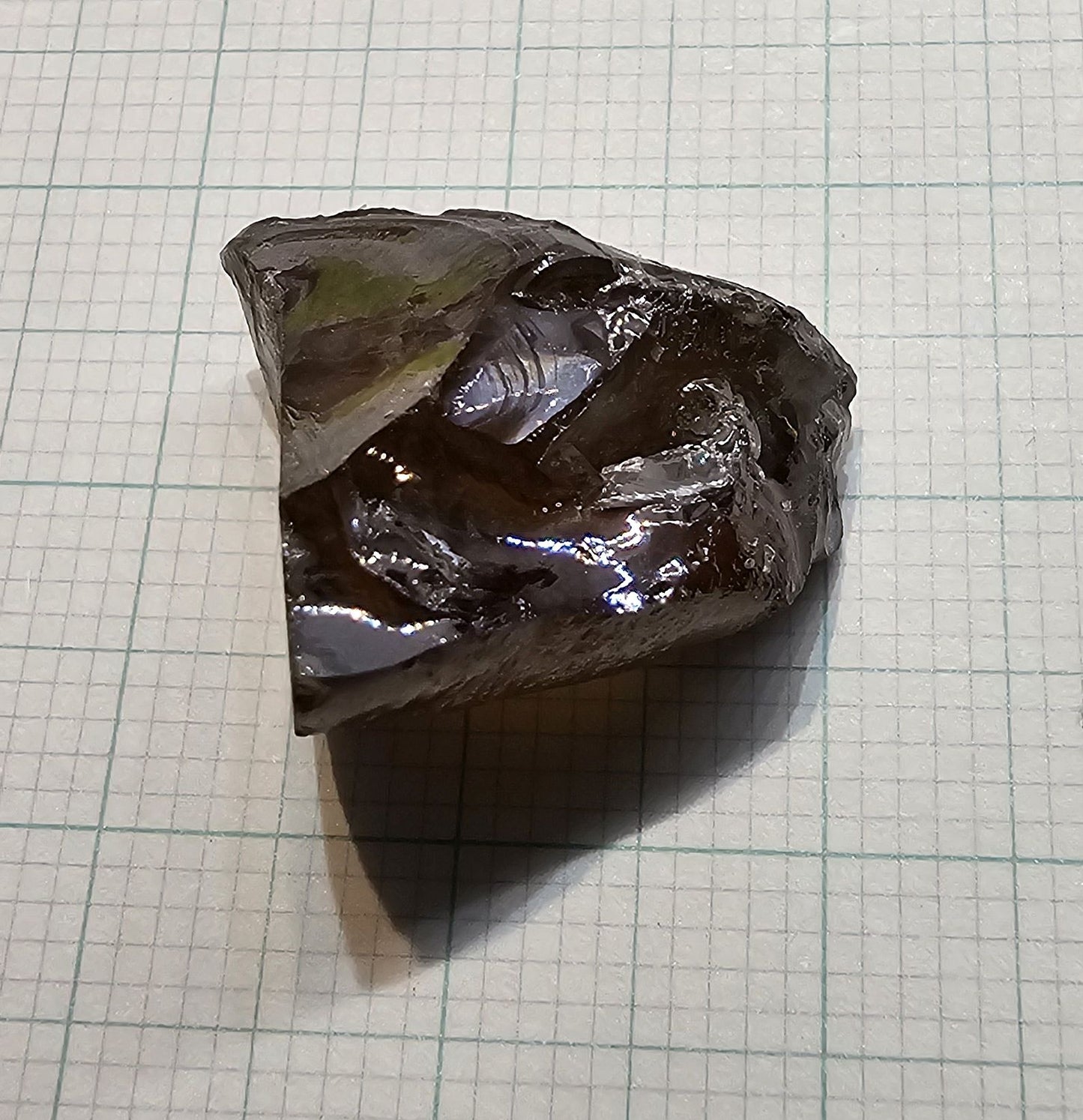 Rutile Facet Rough, Lab Created Rutile Uncut