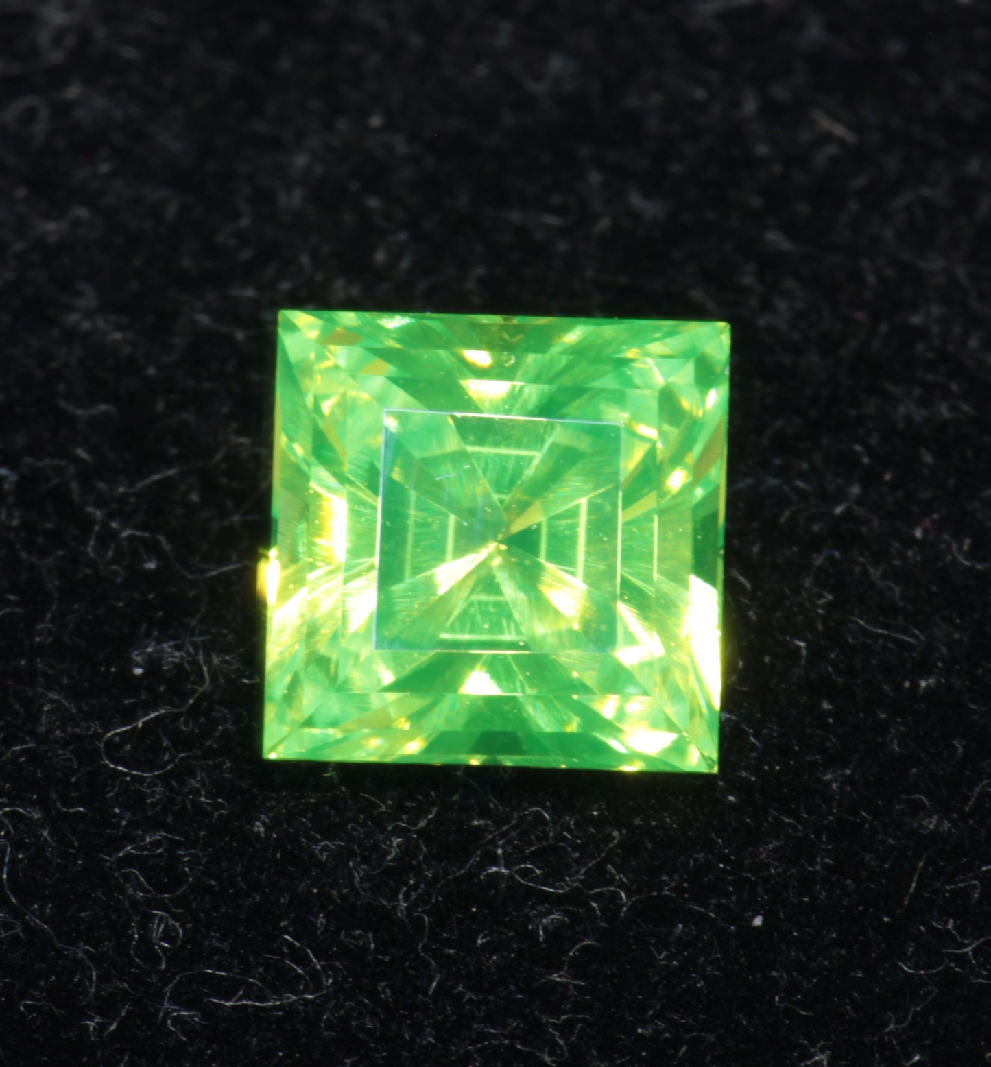 LuAG Lumogarnet Faceted Loose Gems