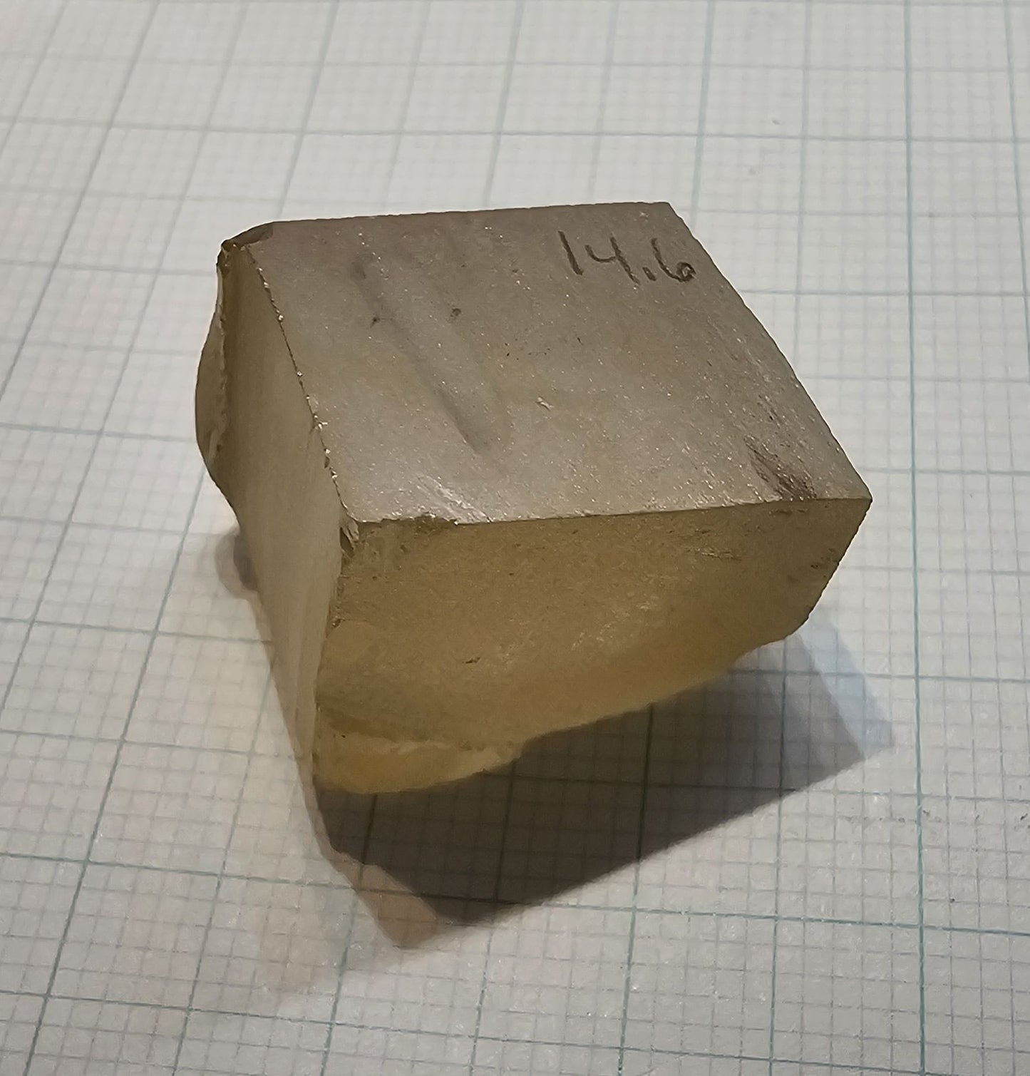 Rutile Facet Rough, Lab Created Rutile Uncut
