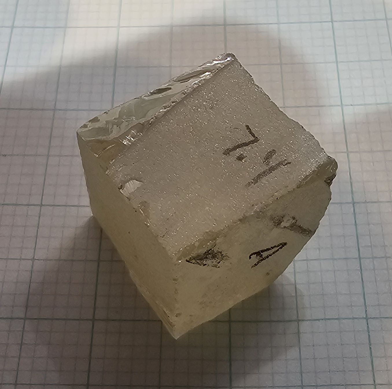 Rutile Facet Rough, Lab Created Rutile Uncut
