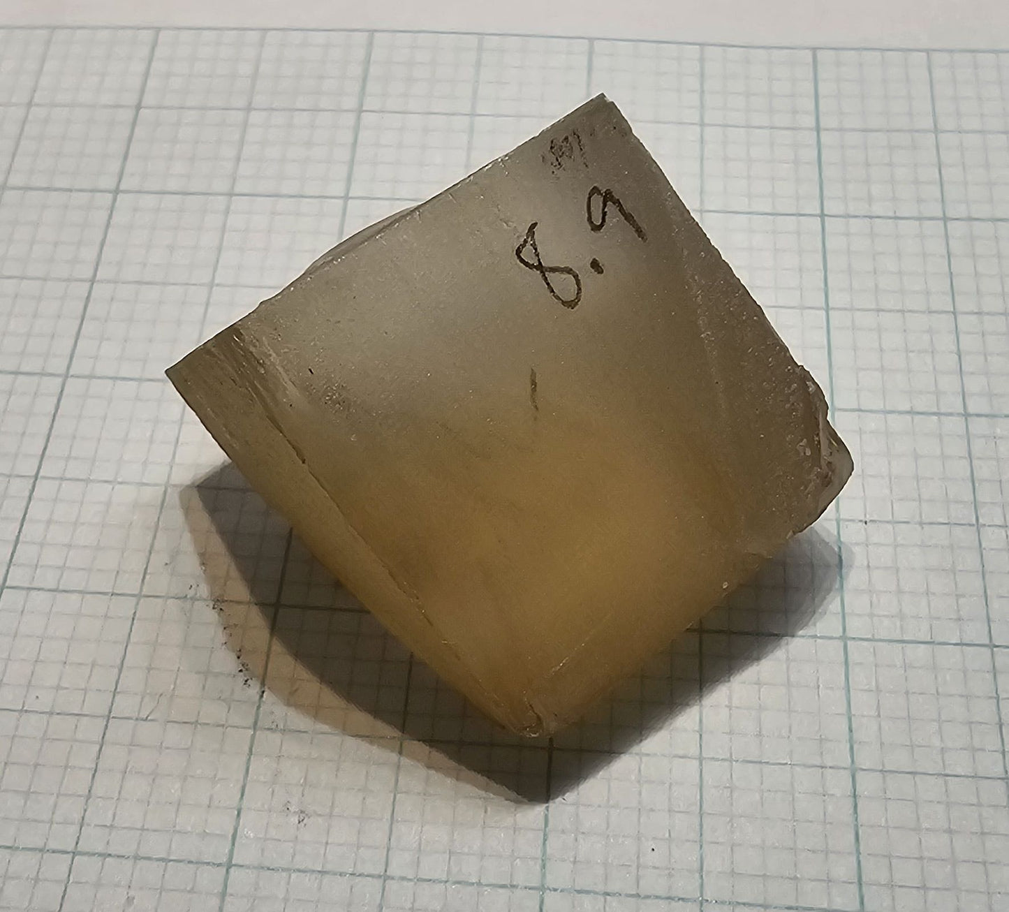 Rutile Facet Rough, Lab Created Rutile Uncut