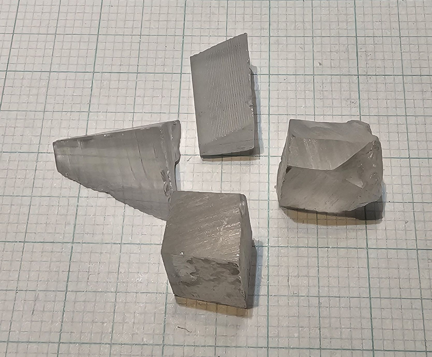 Colorless YAG Garnet Facet Rough