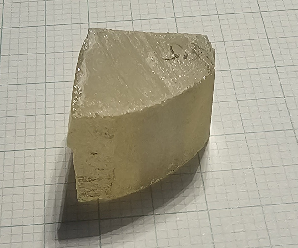 Rutile Facet Rough, Lab Created Rutile Uncut