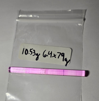 Ruby Laser Rods, Vintage Soviet Laser Crystals