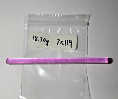 Ruby Laser Rods, Vintage Soviet Laser Crystals