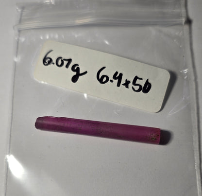 Ruby Laser Rods, Vintage Soviet Laser Crystals