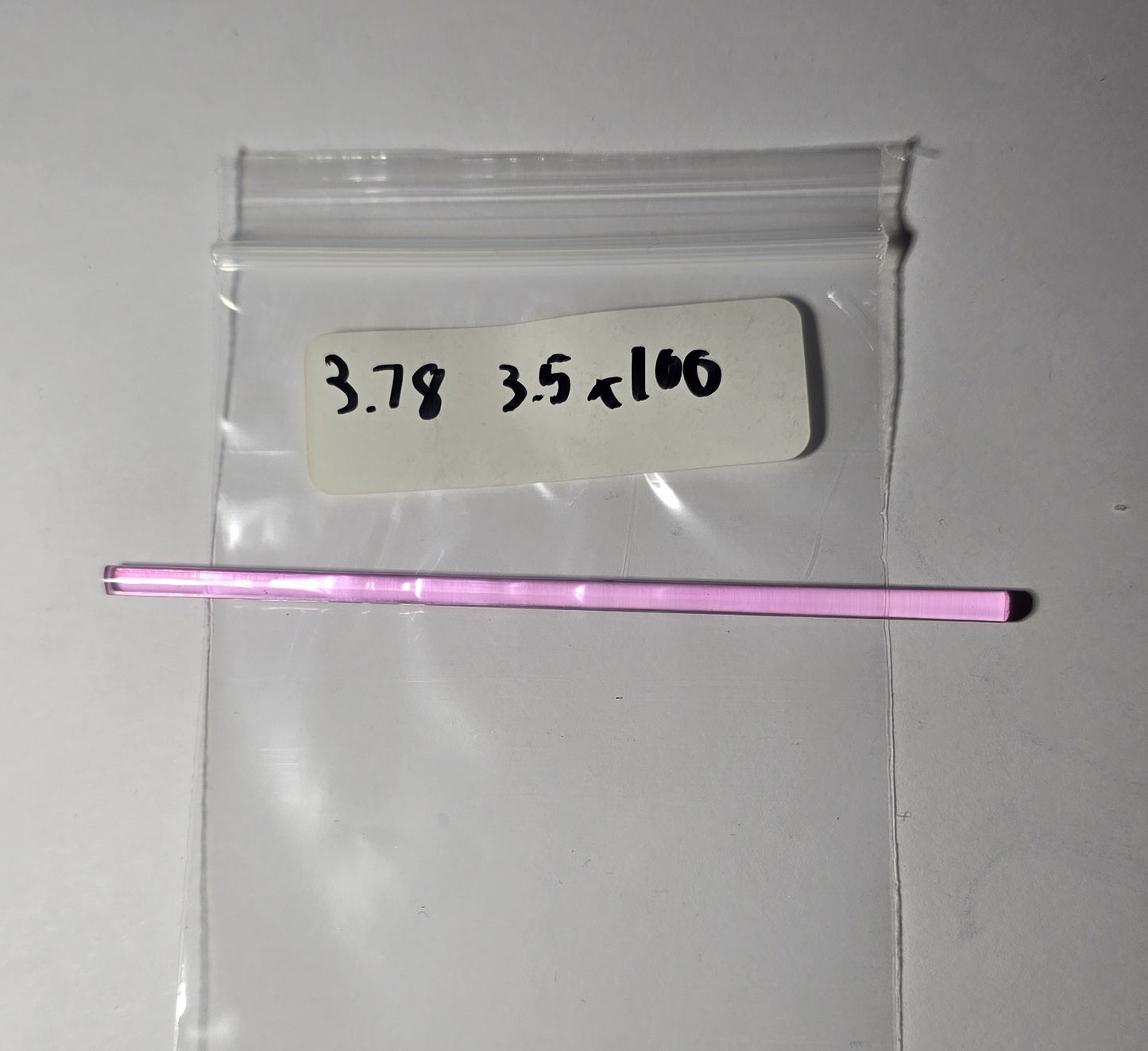 Ruby Laser Rods, Vintage Soviet Laser Crystals