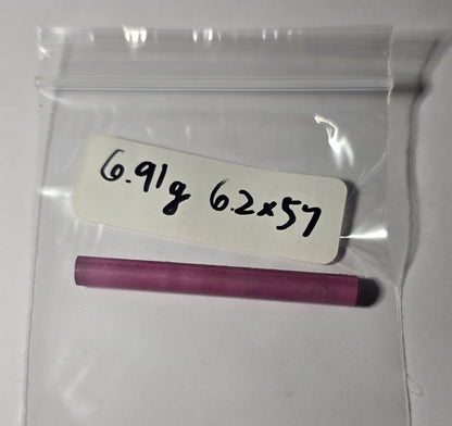 Ruby Laser Rods, Vintage Soviet Laser Crystals