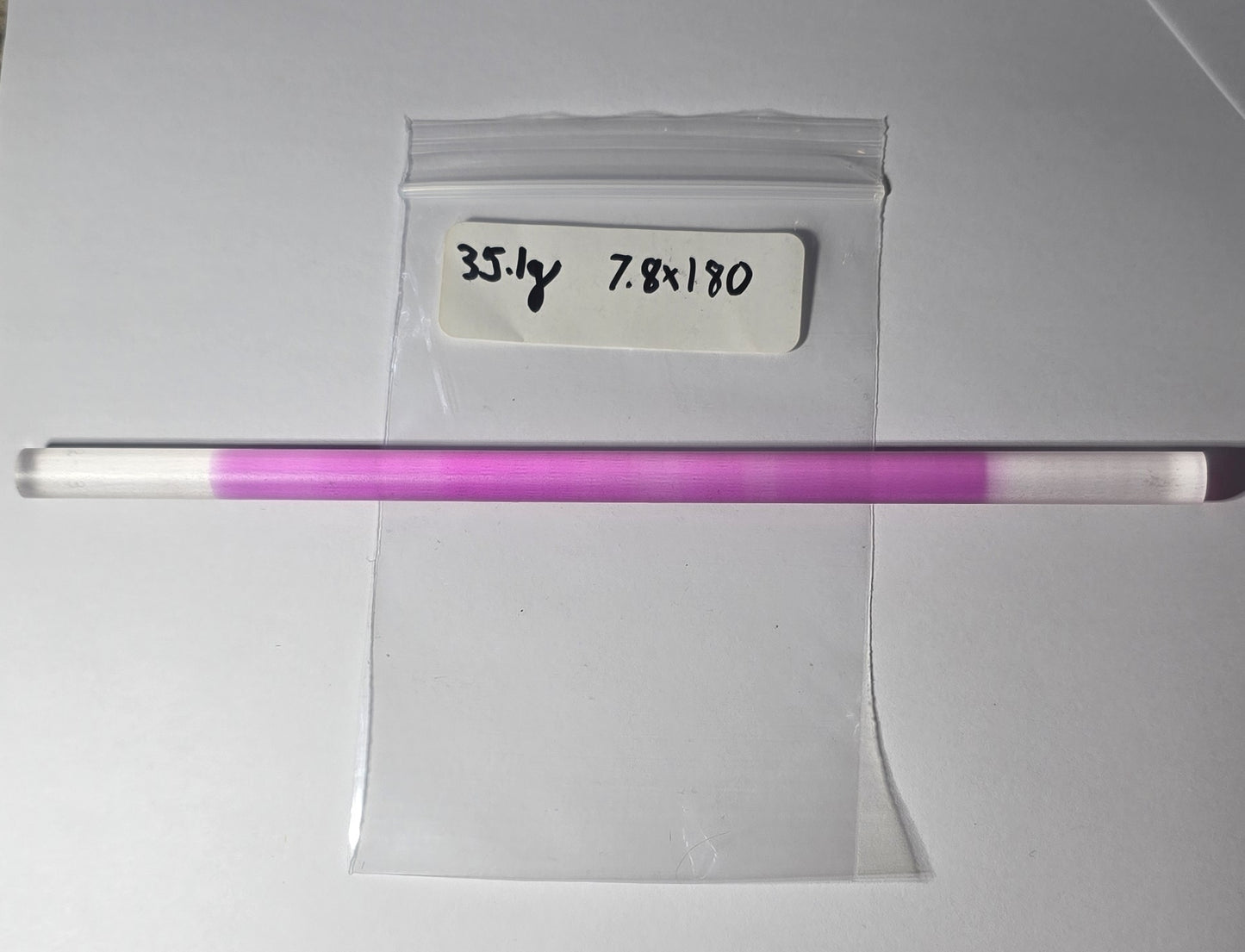 Ruby Laser Rods, Vintage Soviet Laser Crystals