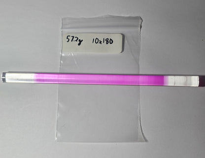 Ruby Laser Rods, Vintage Soviet Laser Crystals