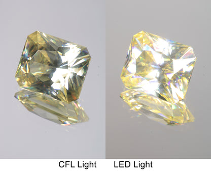 Lab Wakefieldite Fancy Cut Gems aka Yttrium Orthovanadate Nd:YVo4