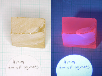 Samarium YAG Orange Glow Garnet, Experimental Crystal