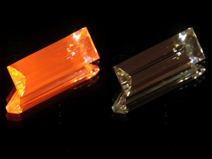 Samarium YAG, Orange Glow Lab Garnet