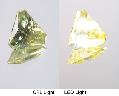 Lab Wakefieldite Fancy Cut Gems aka Yttrium Orthovanadate Nd:YVo4