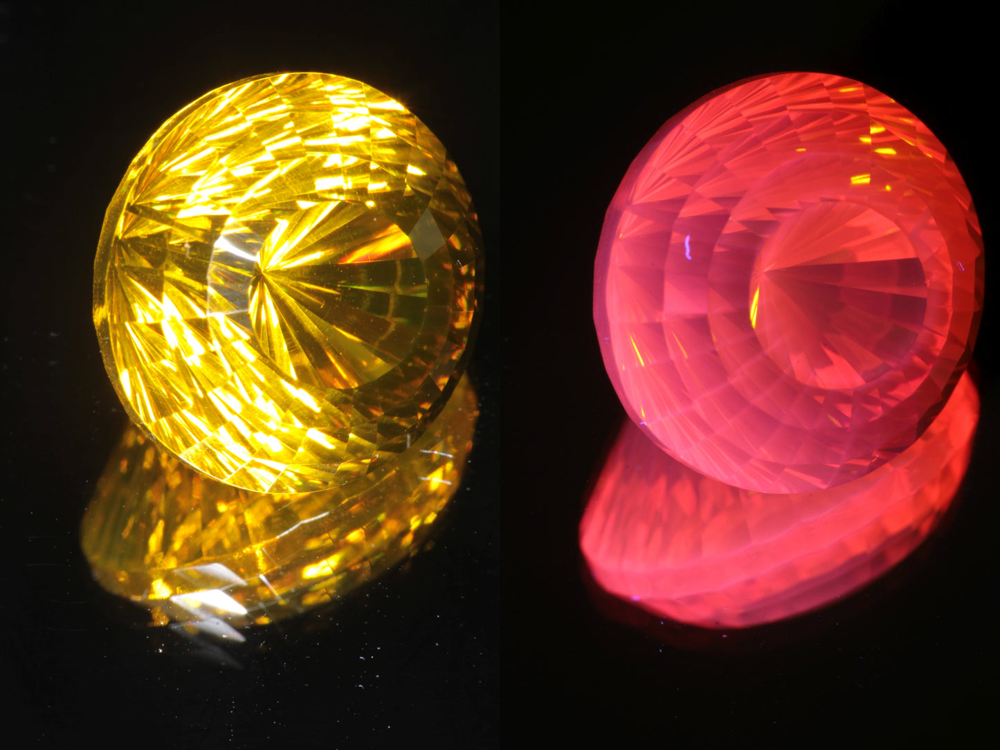 Calibrated Fantasy Cut Laser Garnets