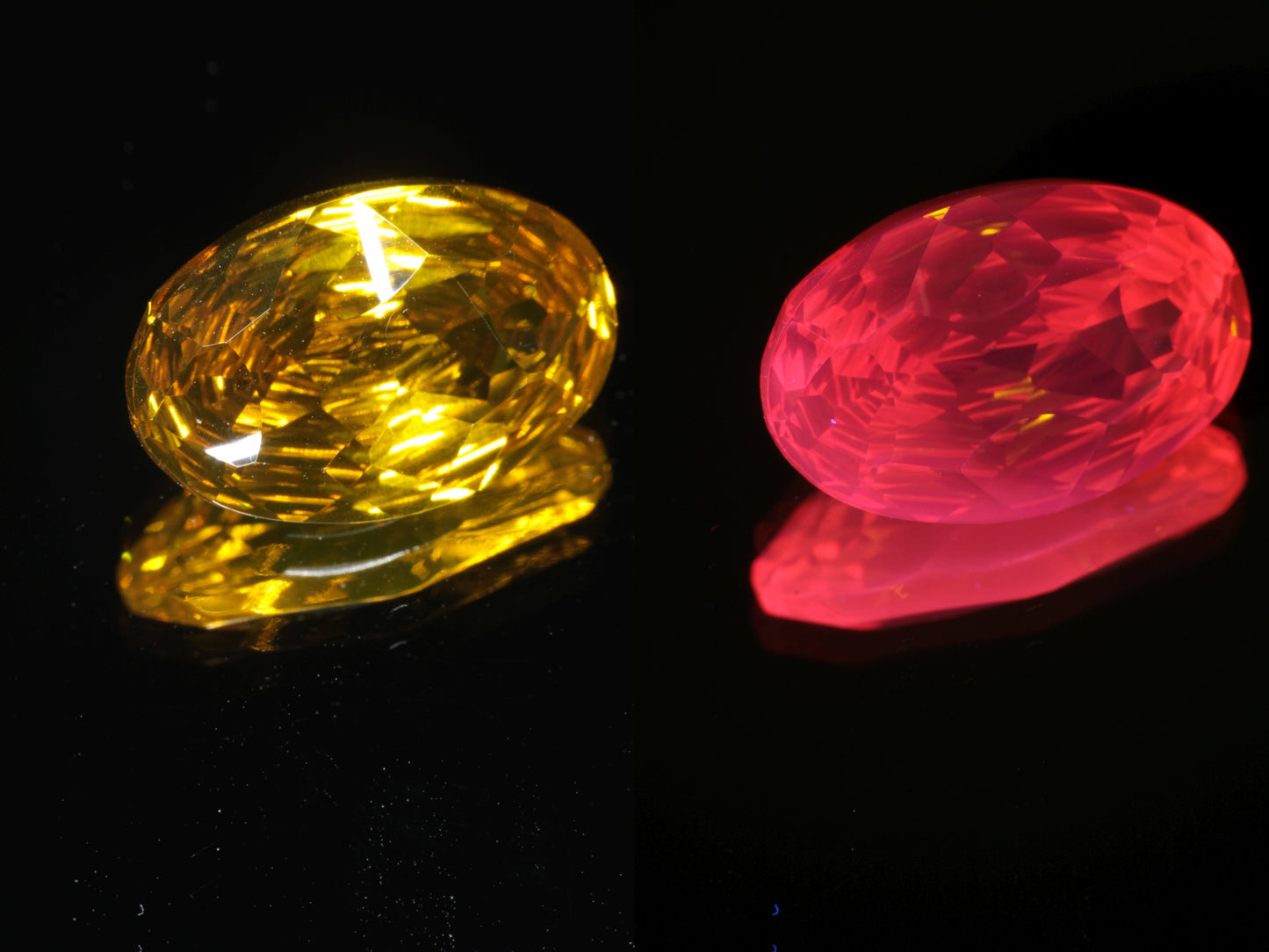 Calibrated Fantasy Cut Laser Garnets