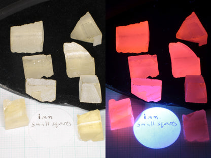 Samarium YAG Orange Glow Garnet, Experimental Crystal