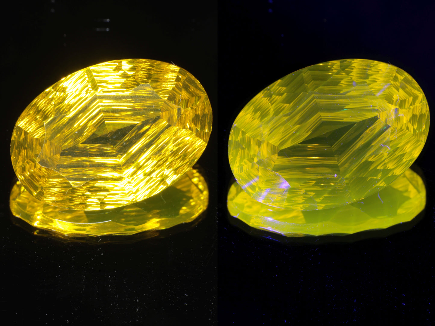 Calibrated Fantasy Cut Laser Garnets