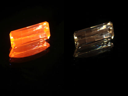 Samarium YAG, Orange Glow Lab Garnet