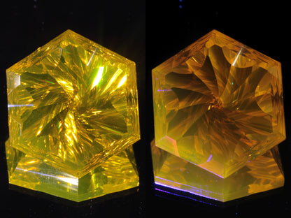Calibrated Fantasy Cut Laser Garnets