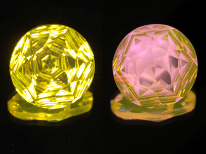 Calibrated Fantasy Cut Laser Garnets