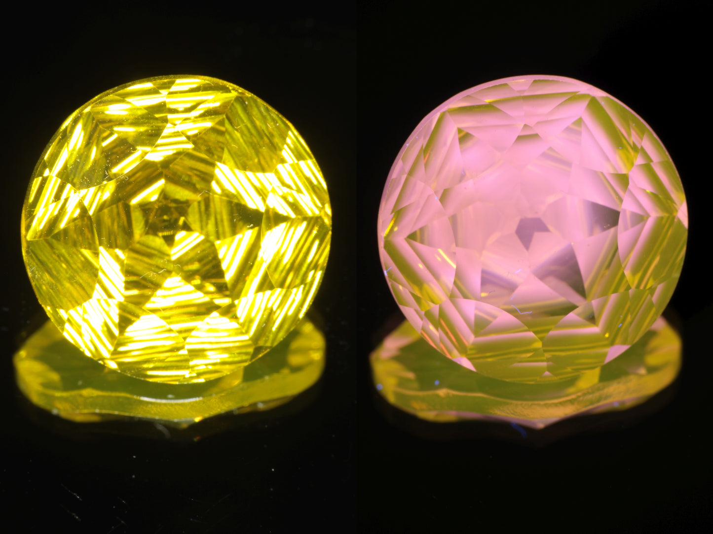 Calibrated Fantasy Cut Laser Garnets