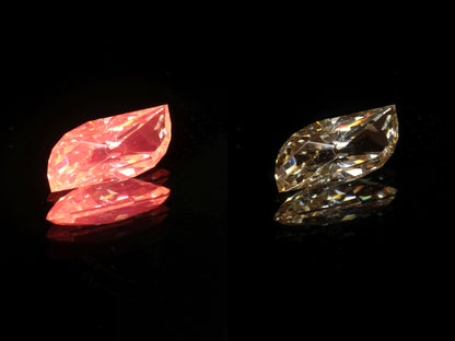 Samarium YAG, Orange Glow Lab Garnet