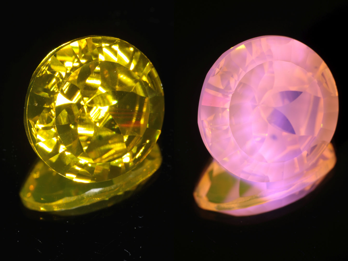 Calibrated Fantasy Cut Laser Garnets
