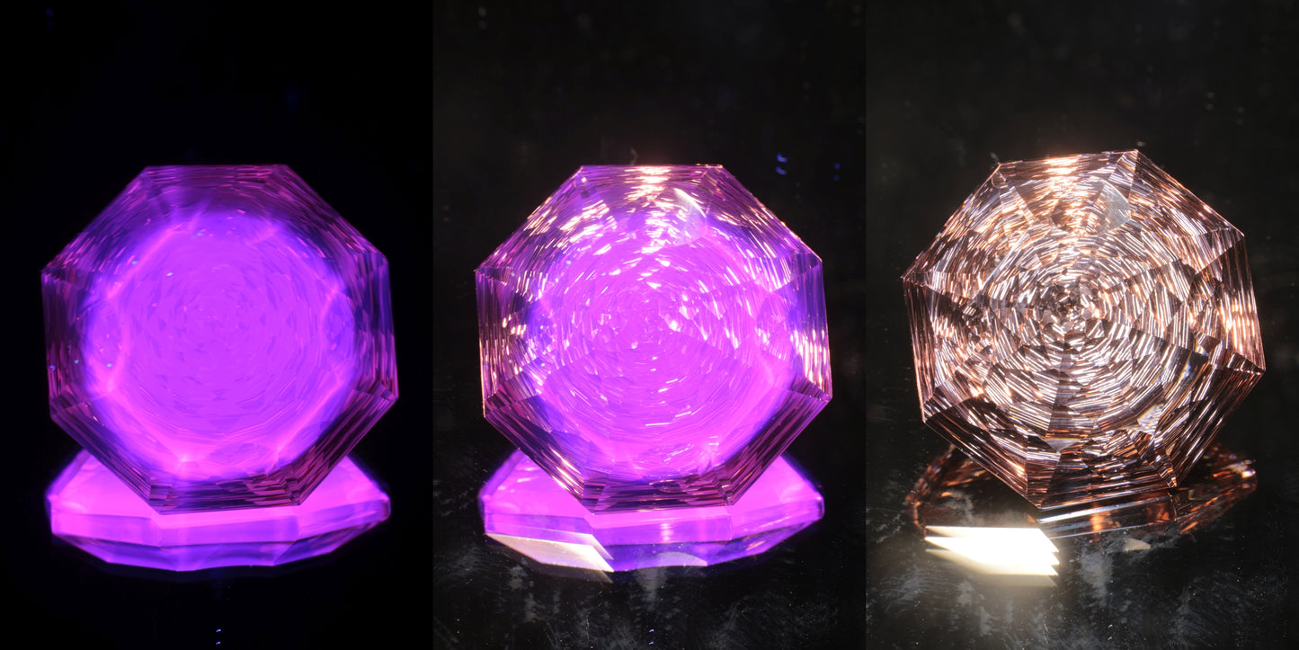 Giant Fantasy Cut Laser Garnets