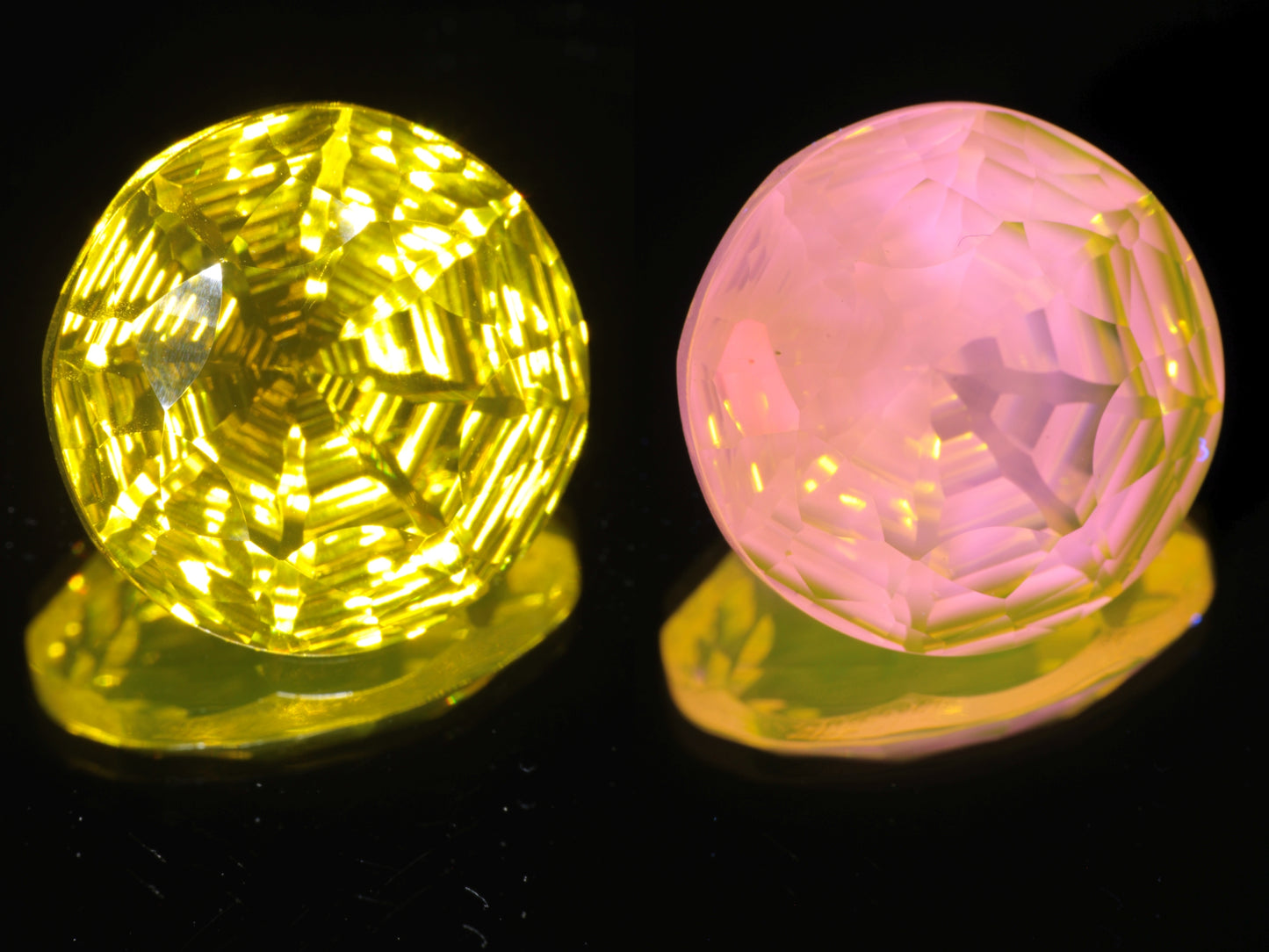 Calibrated Fantasy Cut Laser Garnets