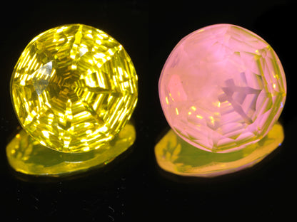 Calibrated Fantasy Cut Laser Garnets