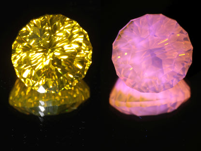 Calibrated Fantasy Cut Laser Garnets