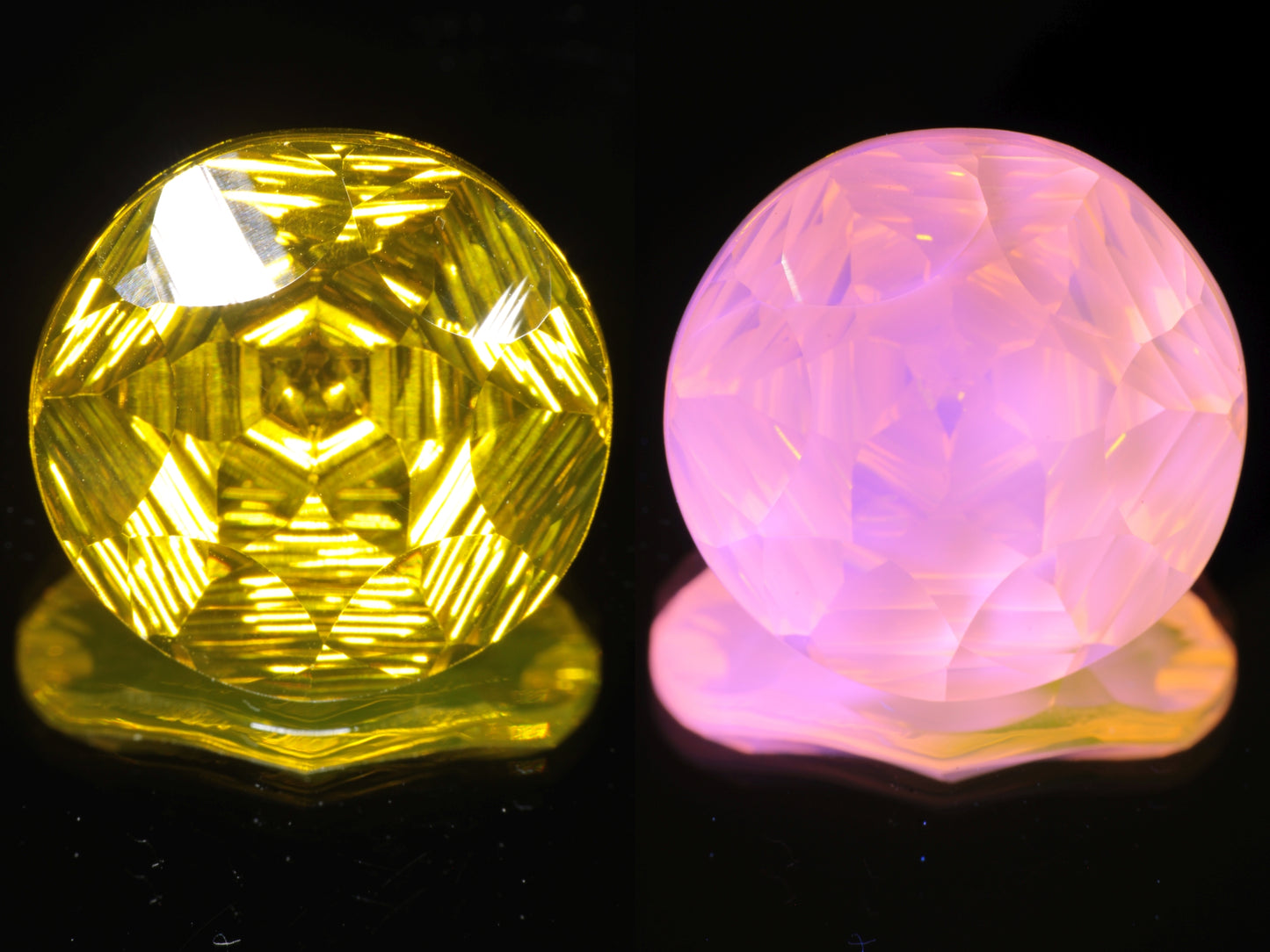 Calibrated Fantasy Cut Laser Garnets