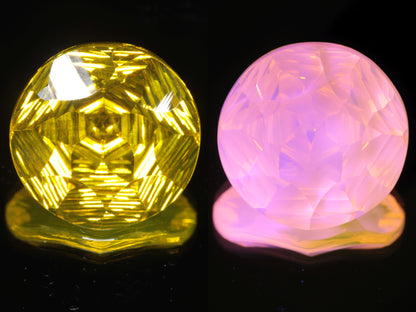 Calibrated Fantasy Cut Laser Garnets