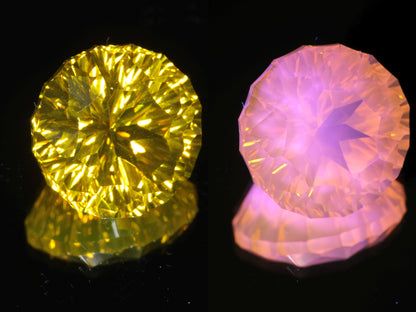 Calibrated Fantasy Cut Laser Garnets