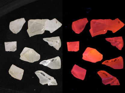 Samarium YAG Orange Glow Garnet, Experimental Crystal