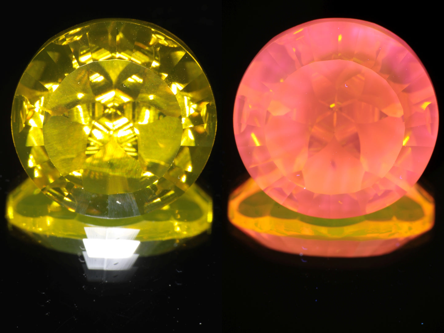 Calibrated Fantasy Cut Laser Garnets