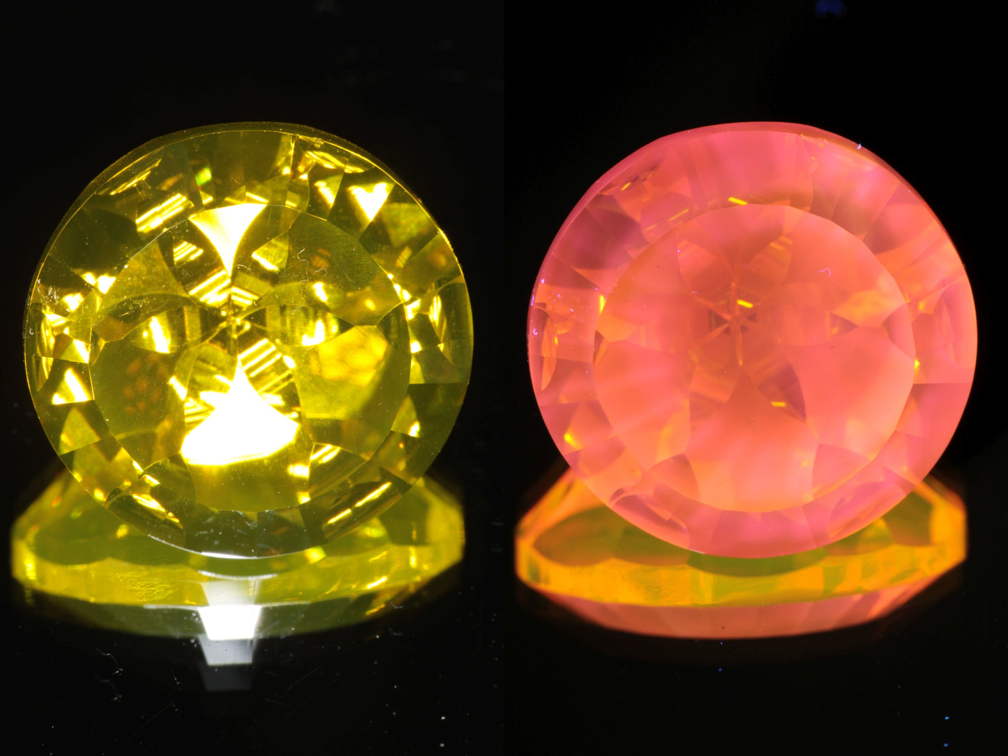 Calibrated Fantasy Cut Laser Garnets