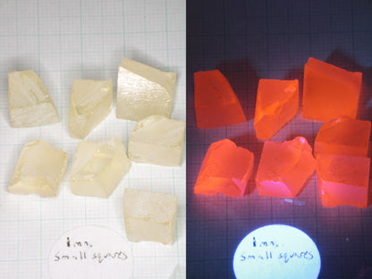 Samarium YAG Orange Glow Garnet, Experimental Crystal