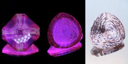 Giant Fantasy Cut Laser Garnets