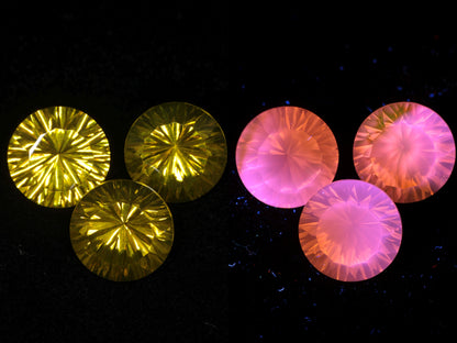 Calibrated Fantasy Cut Laser Garnets