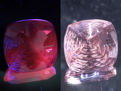 Giant Fantasy Cut Laser Garnets