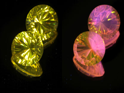 Calibrated Fantasy Cut Laser Garnets