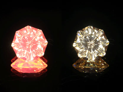 Samarium YAG, Orange Glow Lab Garnet