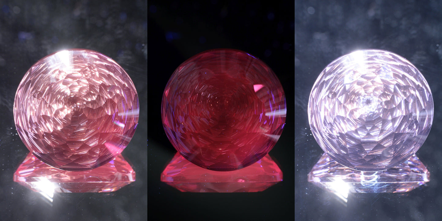 Giant Fantasy Cut Laser Garnets