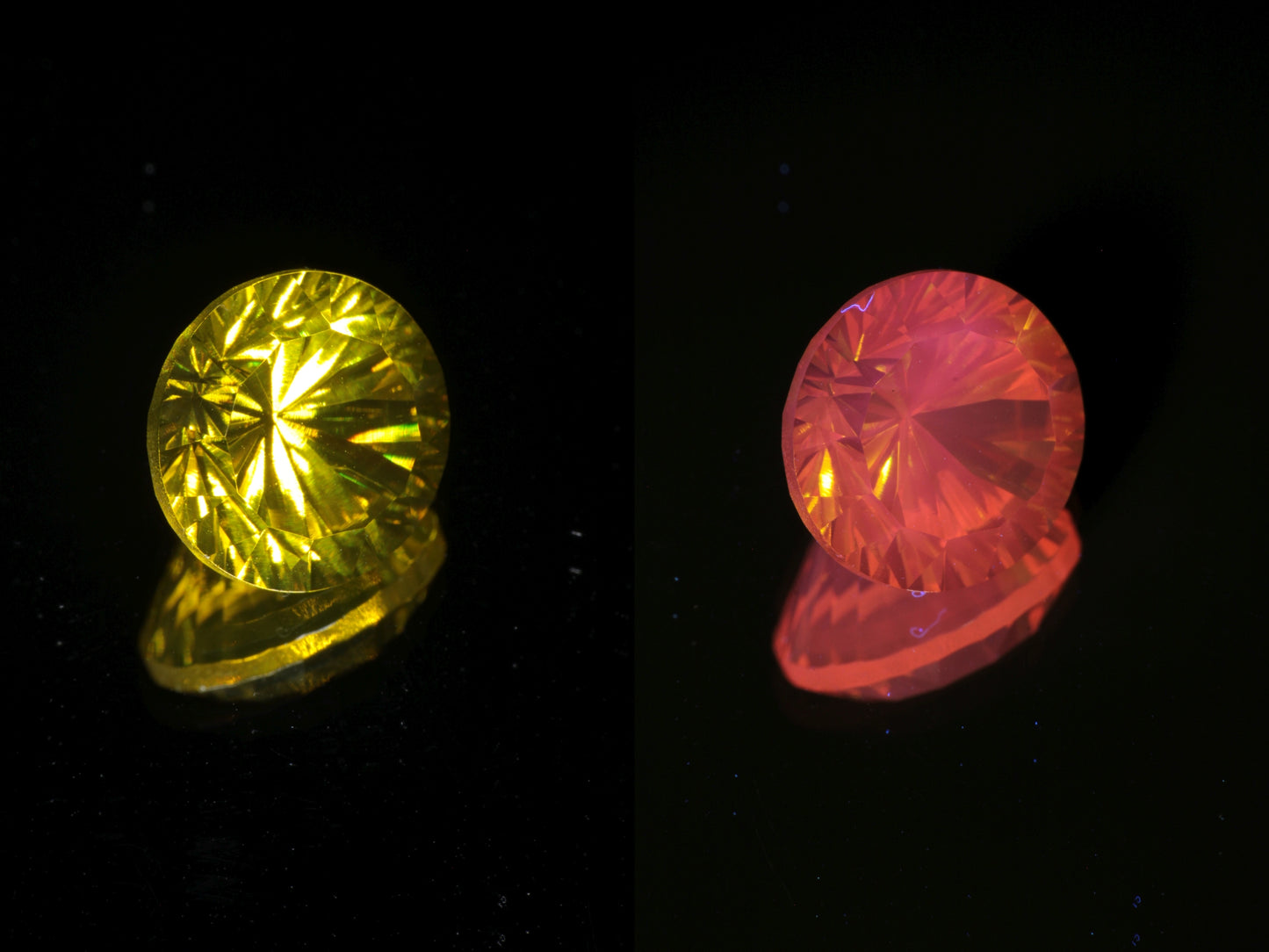 Calibrated Fantasy Cut Laser Garnets