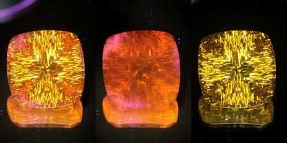 Giant Fantasy Cut Laser Garnets