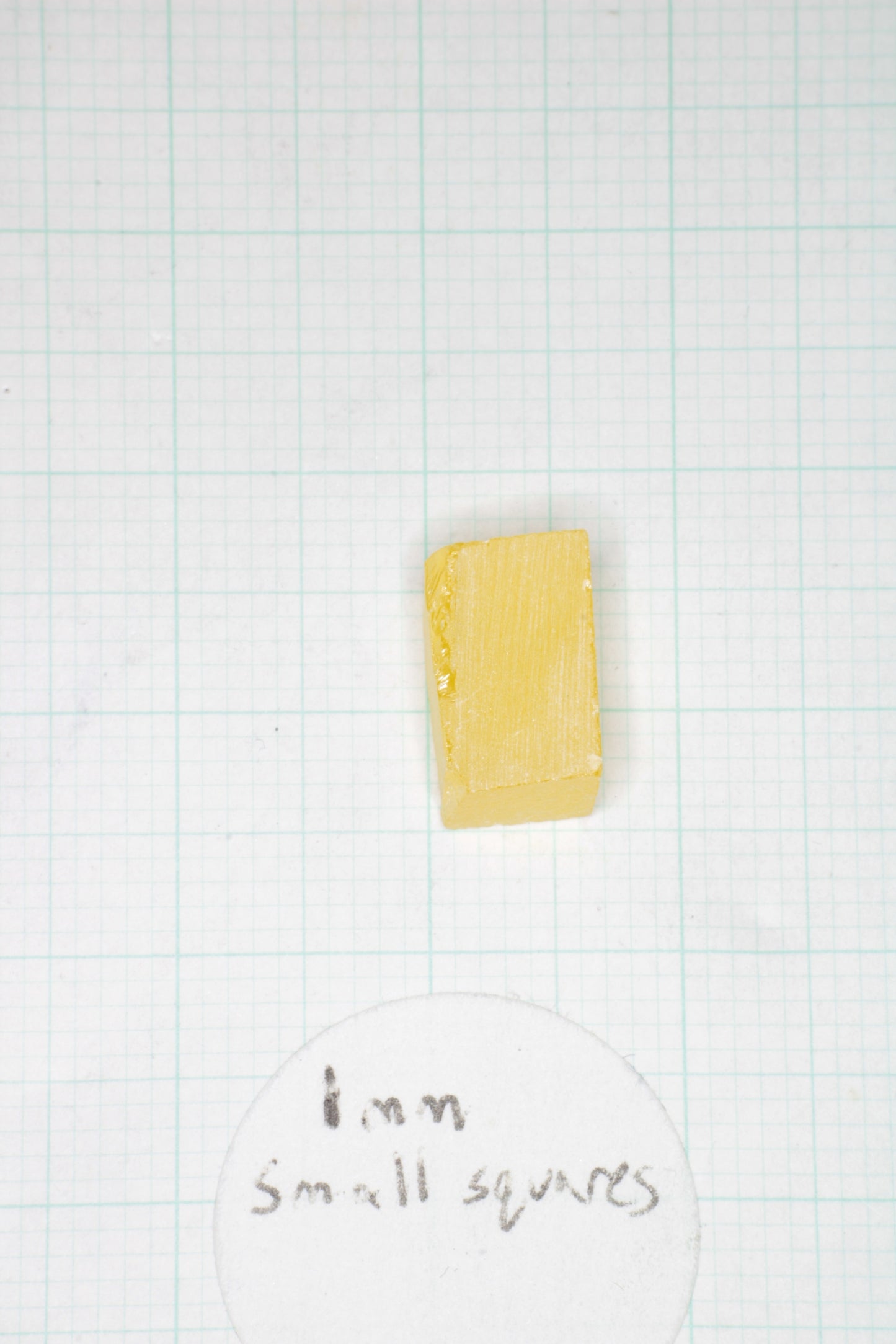 Orange Lithium Tantalate Facet Rough, Lab Created Gem of Science