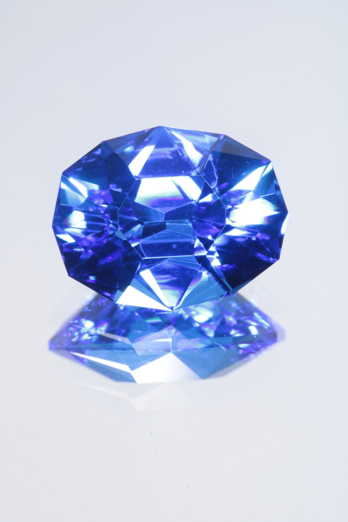 Laser Cobalt Spinel Fancy Cut Gems, Lab Grown Blue Spinel